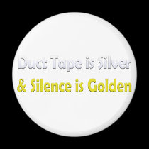 Duct tape is Silver magnets