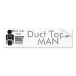 Duct Tape Man Bumper Sticker