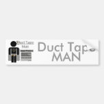 Duct Tape Man Bumper Sticker