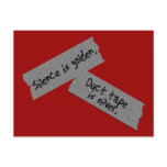 Duct Tape Postcard