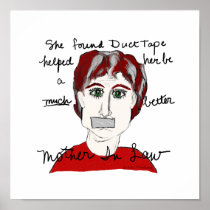 Duct tape poster
