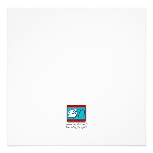 Duct Tape Square Men's Red Birthday Invitations