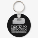 Ductapo Ergo Sum. I duct tape, therefore I am. keychains by strk3 Ductapo Ergo Sum. I duct tape, therefore I am. keychains