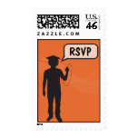 Dude I Graduated Music Lover Graduation Postage Stamps