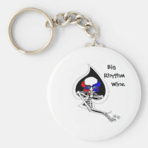 Dude rolling dice keychain keychains