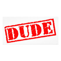 Dude Stamp Photo Cards