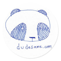 Dude, Sticker by dudesame Dude, Sticker