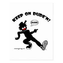 DUDE'N 2 POSTCARD