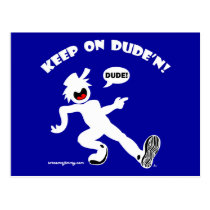 DUDE'N 2b4 Post Cards