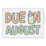 Due In August cards