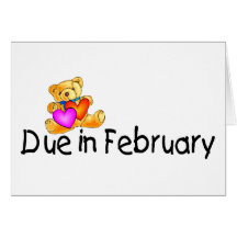 Due In February Card