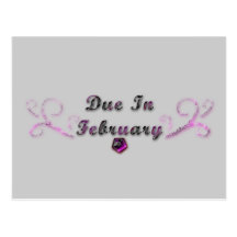Due In February Products Postcards