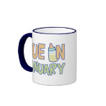 Due In January mugs