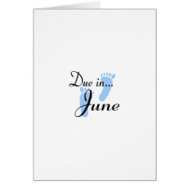 Due In June Card