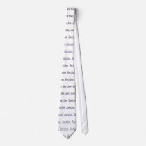 Due in June Neck Tie