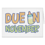 Due In November cards