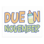 Due In November Post Cards