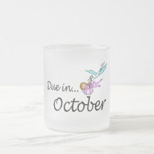 Due In October (Baby/Stork) Coffee Mugs