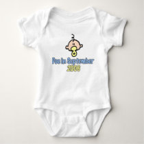 Due in September 2006 t-shirts by twoweekwait Due in September 2006 t-shirts