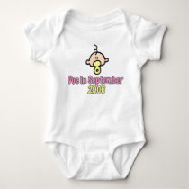 Due in September 2006 t-shirts by twoweekwait Due in September 2006 t-shirts