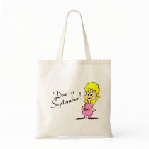Due In September (Pregnant Mom) bags by TeeZazzle Due In September (Pregnant Mom) bags