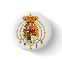 Due Sicilie Coat of Arms buttons
