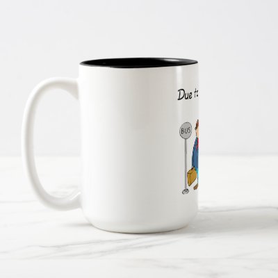 Due To The Economy Santa mugs