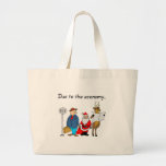 Due To The Economy Santa Tote Bags