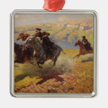 Duel, 1905 christmas tree ornament