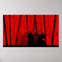 Duel in the Red Bamboo - Samurai Battle Posters