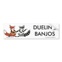 Dueling Banjos Bumper Sticker