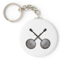 Dueling Banjos Key Chain