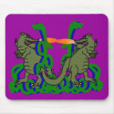 Dueling Dragons Mousepad