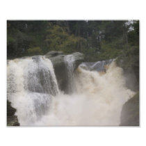Dueling Falls Photographic Print