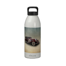 Duesenberg (Duesy) Model J Classic Car Water Bottle