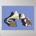 Duet - Dog &amp; Gramophone Posters