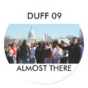 DUFF 09 stickers