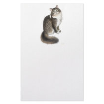 Duffy the Maine Coon Cat Stationery