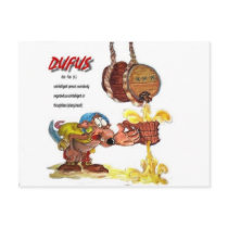 DUFUS POSTCARD