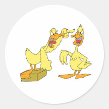 Dug & Dag Duck Sticker