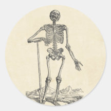 Dug His Own Grave Sticker