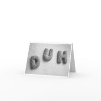 Duh Cookies Note Card by ArtAccompli Duh Cookies Note Card