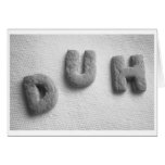 Duh Cookies Note Card