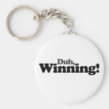 Duh winning key chains