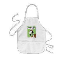 Duke Devlin, the Daring Dogie aprons
