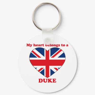 Duke Keychain by ValentinesDayTshirts