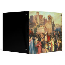 Duke Leopold the Glorious  enters Vienna Vinyl Binder