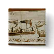 Duke William and his fleet cross Pevensey Pins