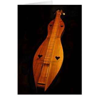 Dulcimer Blank Card