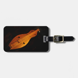 Dulcimer Luggage Tag